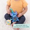 imageDisney Baby Stitch Tropical Teethe Rattle ampamp Teether by Bright Starts Pineapple Shaped Activity Teether Toy for Newborns and UpTummy Tumble Activity Toy