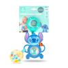 imageDisney Baby Stitch Tropical Teethe Rattle ampamp Teether by Bright Starts Pineapple Shaped Activity Teether Toy for Newborns and UpTummy Tumble Activity Toy