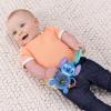 imageDisney Baby Stitch Tropical Teethe Rattle ampamp Teether by Bright Starts Pineapple Shaped Activity Teether Toy for Newborns and UpTummy Tumble Activity Toy