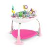 imageBright Starts Bounce Bounce Baby 2in1 Activity Center Jumper ampamp Table  Playful Pond Green 6 MonthsPlayful Palms