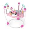 imageBright Starts Disney Baby Minnie Mouse Forever Besties Baby Activity Center Jumper with 10 Toys Lights ampamp Sounds 360Degree Seat 612 Months PinkMinnie Mouse Forever Besties