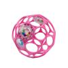 imageBright Starts Oball Rollin Rainstick Rattle EasyGrasp Toy Ages 3 Months Pink