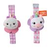 imageBright Starts Rattle ampamp Teethe Wrist Pals Toy Unicorn ampamp Llama Newborn 2 Count2 Count Pack of 6