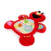 imageStarts Sesame Street Tummy Time Elmo Prop Mat with 3 Detachable Newborn Toys and Multiple Textures and Flaps for Baby Gyms and Playmats