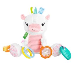 imageBright Starts BunchOFun Plush Activity Toy  Unicorn Ages 3 Months 