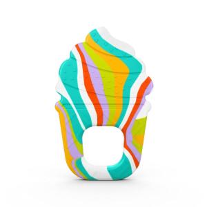 imageBright Starts Chill ampamp Teethe BPAFree Teething Toy for Babies Ages 3 MonthsIce Cream