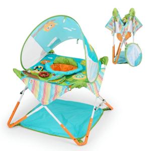 imageBright Starts Disney Baby Finding Nemo Pop N Jump Foldable Activity Center IndoorOutdoor Unisex 6 MonthsOwl Forest