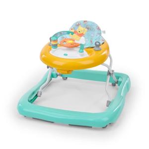 imageBright Starts Disney Baby Mickey Mouse Original Bestie 2in1 Baby Activity Walker  Easy Fold Frame and Removable Toy Station 6 Months and upYellow