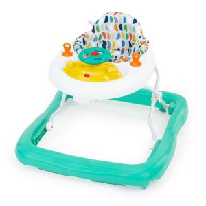 imageBright Starts JuneBerry WalkABout Baby Walker and Entertainer Removeable Floor Toy with Easy Fold Frame for Storage Ages 6 Months Ready to Roll