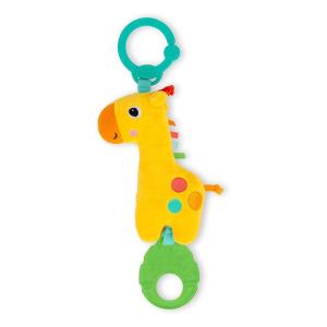 imageBright Starts Sloth Plush Playful Pals TakeAlong BPAFree Stroller Baby Toy Age NewbornGiraffe