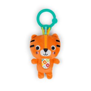 imageBright Starts Sloth Plush Playful Pals TakeAlong BPAFree Stroller Baby Toy Age NewbornTiger