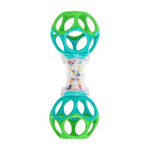 imageBright Starts Soothers ampamp Shakers 7pc Gift Set  BPAFree Baby Rattles Teethers and Stroller Toys Unisex NewbornOball Shaker Rattle
