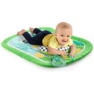 imageBright Starts Totally Tropical Prop ampamp Play Tummy Time Mat Baby Play Mat Tummy Time Pillow Sensory Toys Ages Newborn Easy Breezy