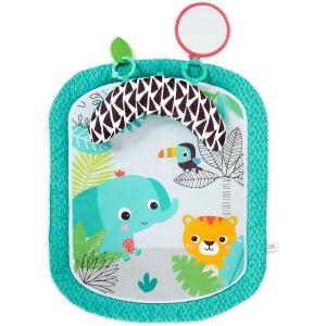 imageBright Starts Totally Tropical Prop ampamp Play Tummy Time Mat Baby Play Mat Tummy Time Pillow Sensory Toys Ages Newborn Totally Tropical