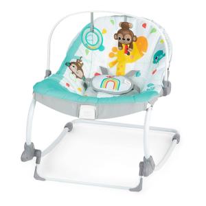 imageBright Starts Wild Vibes Infant to Toddler Rocker with Vibrations Unisex Newborn Wild Vibes