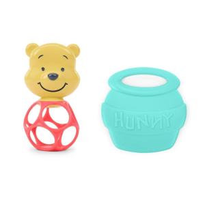 imageDisney Baby Stitch Tropical Teethe Rattle ampamp Teether by Bright Starts Pineapple Shaped Activity Teether Toy for Newborns and UpWinnie the Pooh Teether