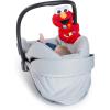 imageBright Starts Sesame Street Elmo Travel Buddy Plush TakeAlong Stroller or Carrier Toy Ages 012 MonthsElmo Travel Toy