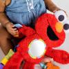 imageBright Starts Sesame Street Elmo Travel Buddy Plush TakeAlong Stroller or Carrier Toy Ages 012 MonthsElmo Travel Toy