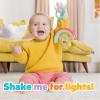 imageBright Starts Sun Shaker Shake ampamp Glow Baby Activity Toy  Musical Light Up Infant Toy Take Along for Ages 3 Months
