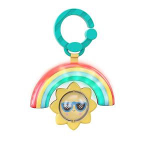 imageBright Starts Sun Shaker Shake ampamp Glow Baby Activity Toy  Musical Light Up Infant Toy Take Along for Ages 3 Months